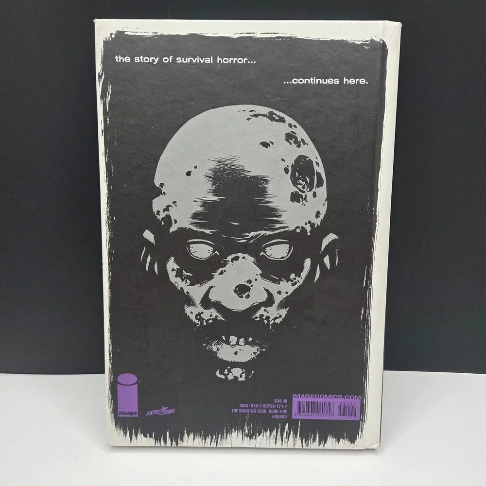 The Walking Dead Book Five Hardcover Graphic Novel Image Comics Robert Kirkman